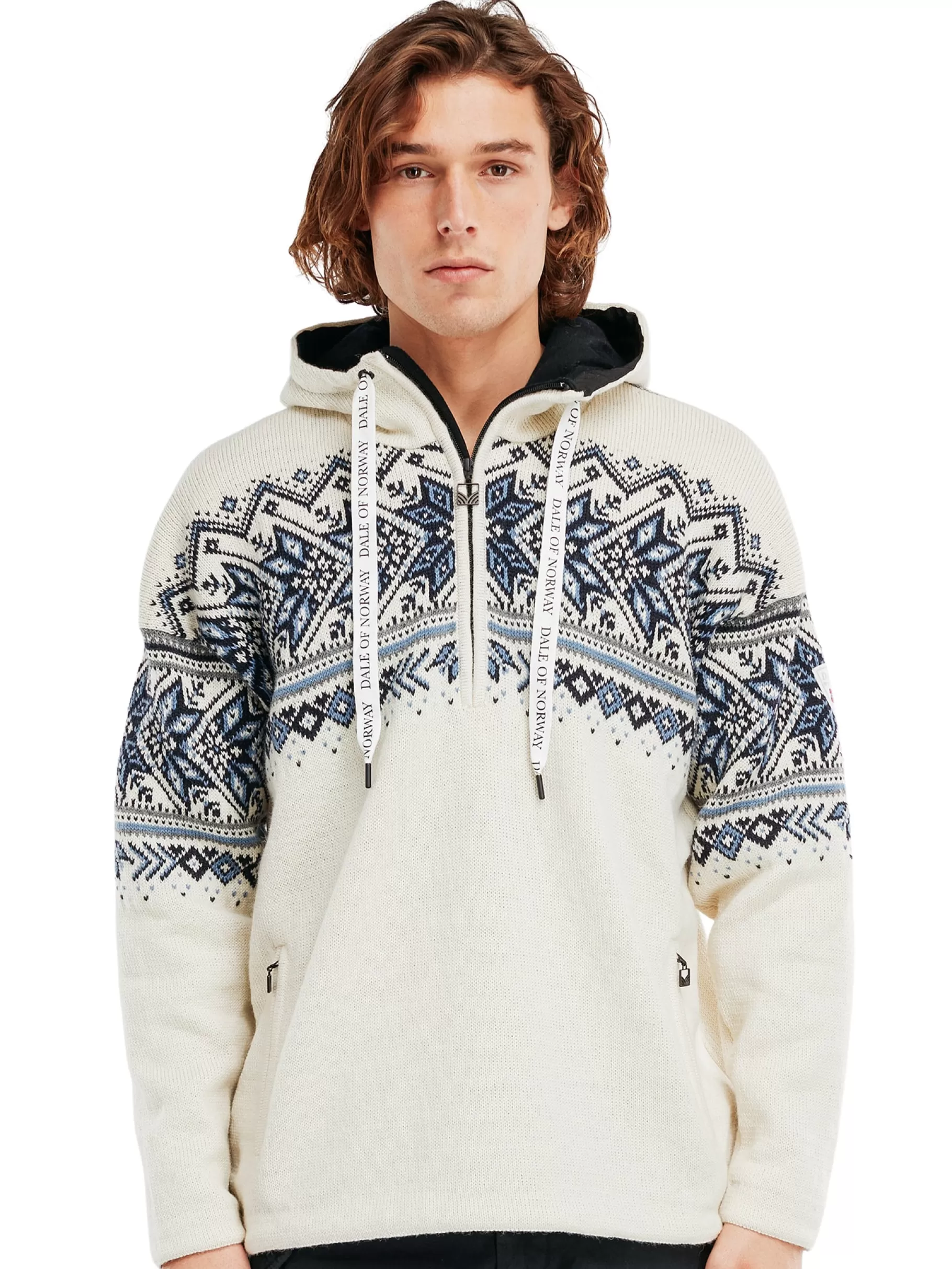 Herre Dale of Norway Vail Weatherproof Hoodie Norsk Ull Herre