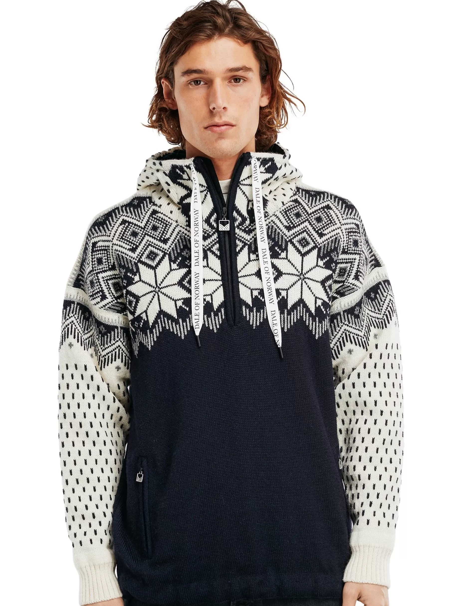 Herre Dale of Norway Vegard Weatherproof Hettegenser - Norsk Ull