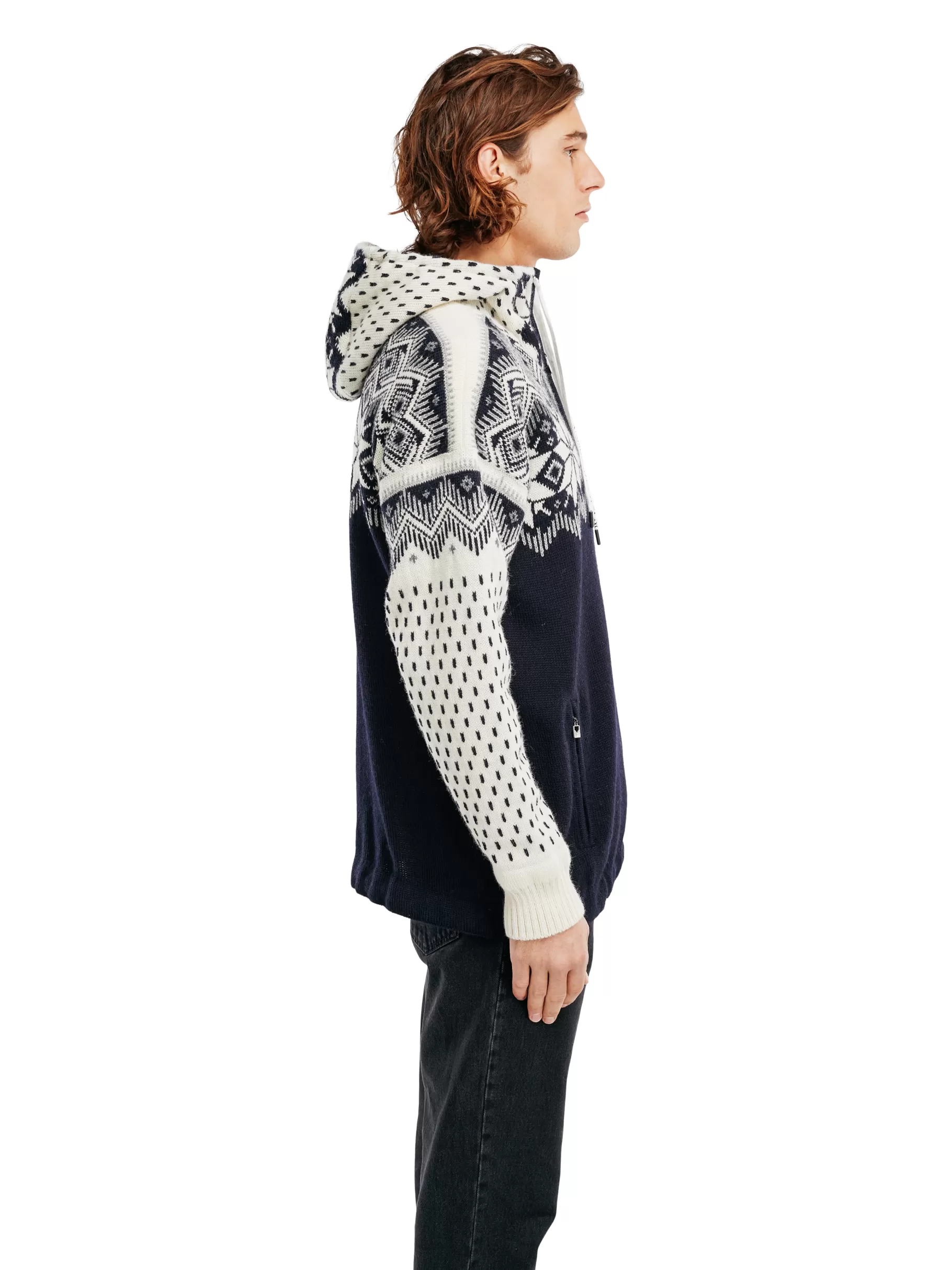 Herre Dale of Norway Vegard Weatherproof Hettegenser - Norsk Ull